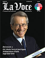 La Voce - S.E. Giulio Terzi di Sant�Agata<br>Ambasciatore d�Italia
